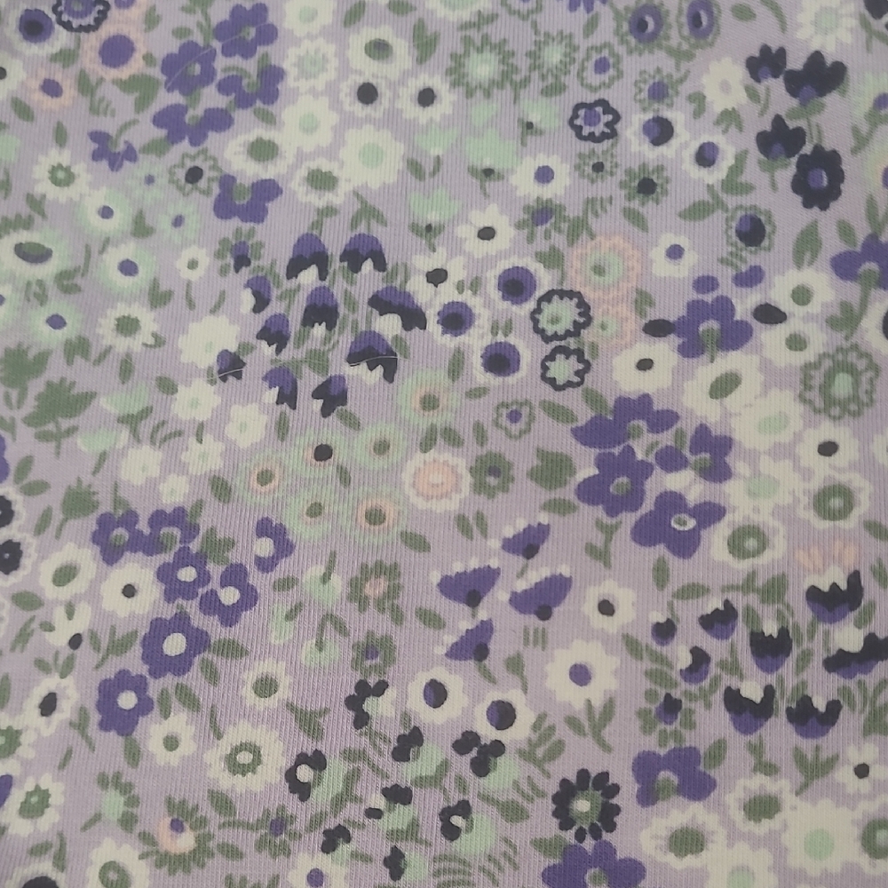 🚨2/$20🚨    LANDS END purp/white Floral Dress. Short Sleeve NWOT Condition - Picture 10 of 10
